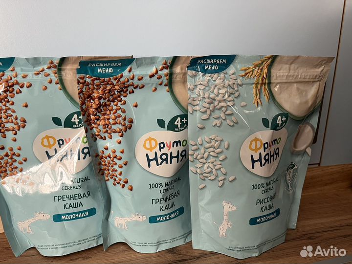 Детские каши молочные