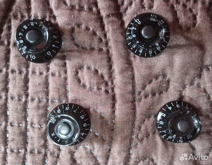 Комплекты ручек для потенциометров электрогитар