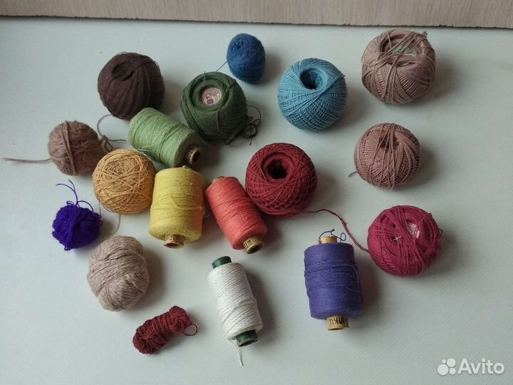 Нитки для вязания СССР