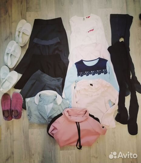 Детские вещи пакетом для девочек (122,128,134)