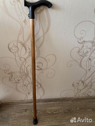 Трость для ходьбы деревянная