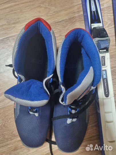 Беговые лыжи с ботинками