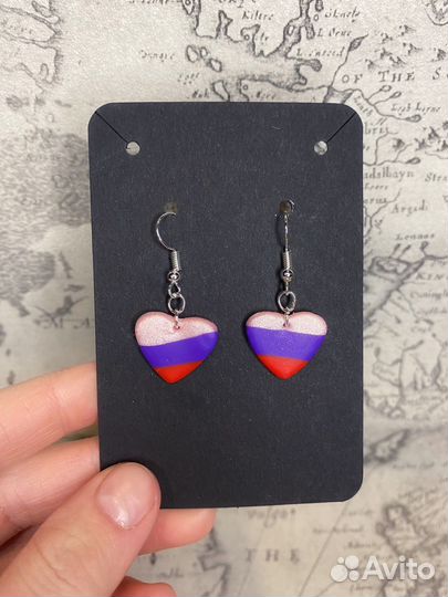 Серьги ручной работы
