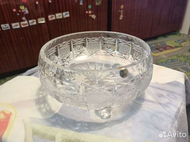 Хрустальная конфетница