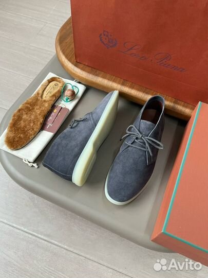 Мужские ботинки loro piana