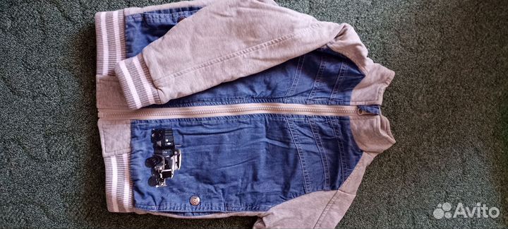 Куртка детская утепленная, р 110