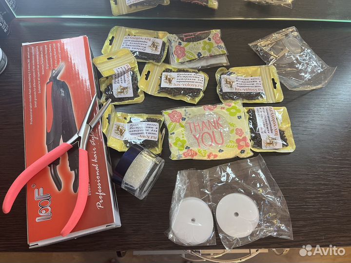 Наращивание волос инструмент и расходники