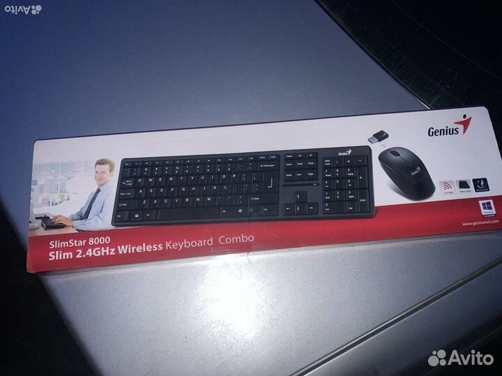 Клавиатура Genius SlimStar 8000 без ресивера