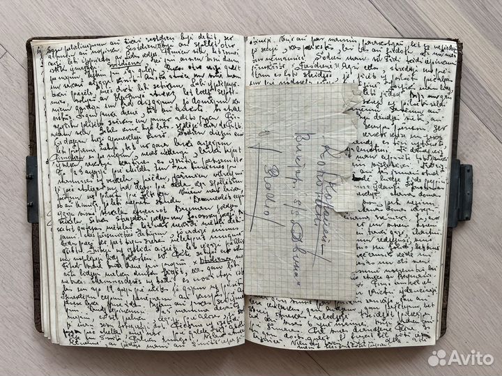 Рукопись старинный дневник