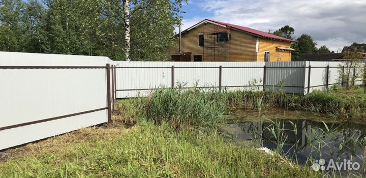 Забор из профлиста