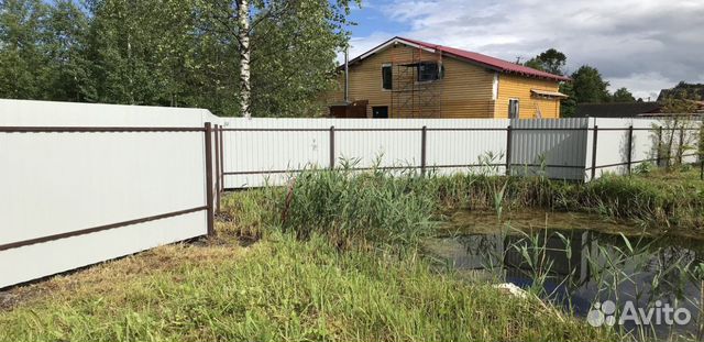 Забор из профлиста