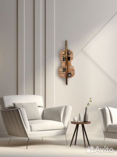 Дизайнерская полка шкатулка для часов 