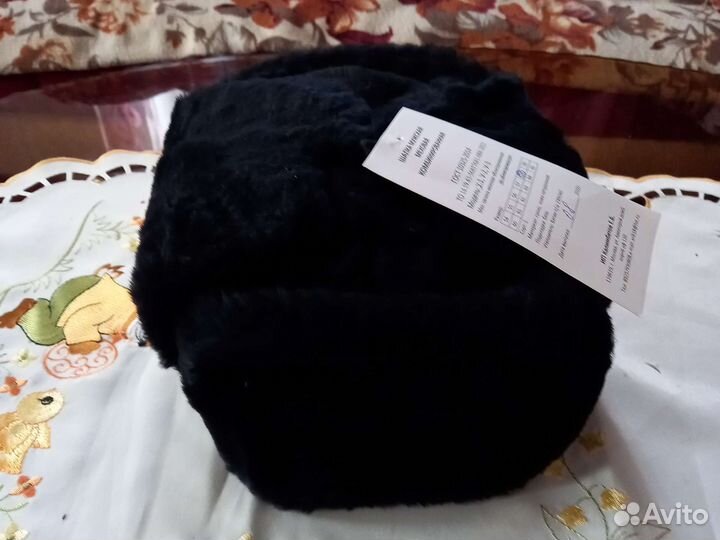 Шапка меховая комбинированная