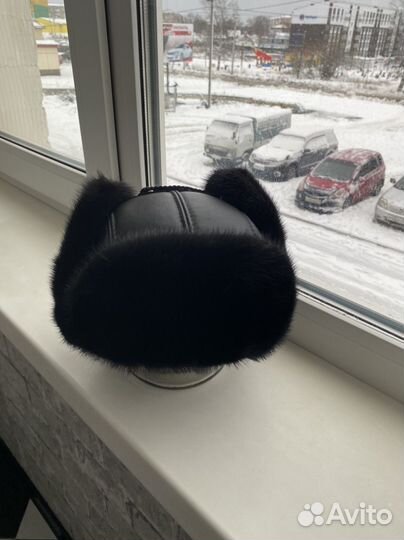 Меховая мужская кепка