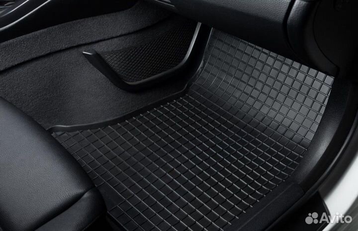 Коврики резиновые в салон автомобиля