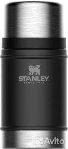 Термос для еды stanley Classic 0.7L черный Sta1380