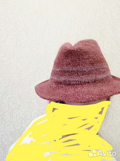 Шляпа Трилби унисекс