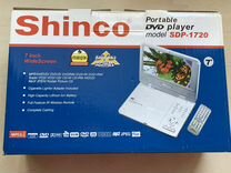 Портативный DVD проигрыватель shinco SDP-1720