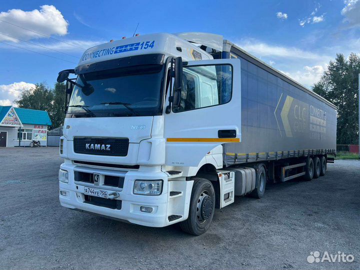 КамАЗ 5490 NEO с прицепом, 2019