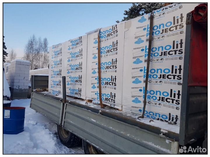 Газобетонные блоки перемычки Бонолит