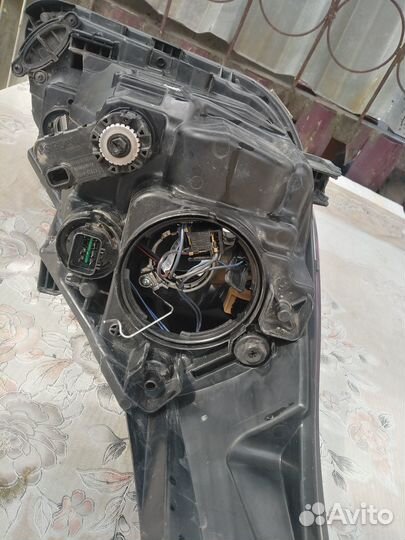 Левая фара на kia rio 3