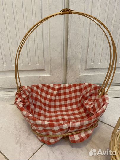 Корзины плетеные для декора и подарков