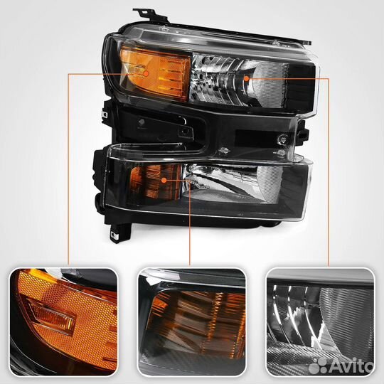 Фары Chevrolet Silverado 2017-2024