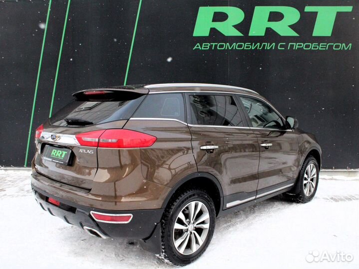 Geely Atlas 2.4 AT, 2019, 43 000 км