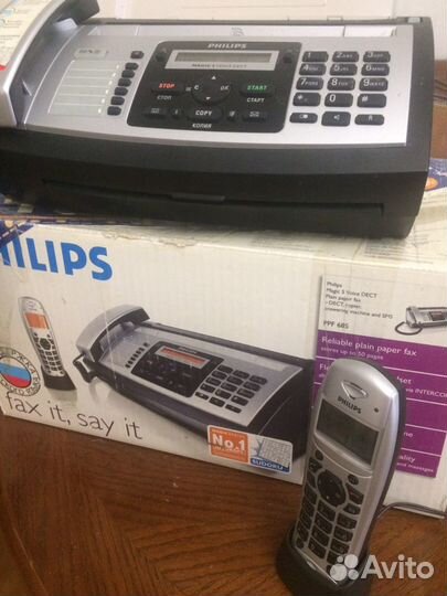 Новый. Телефон Факс Philips