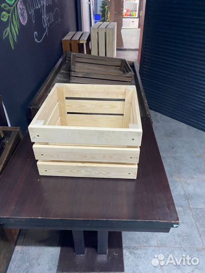 Ящик деревянный