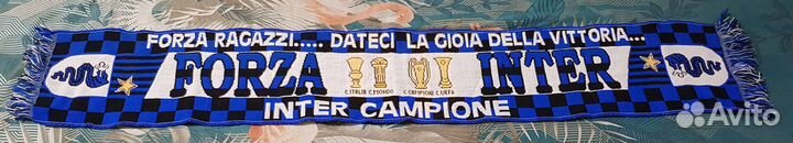 Шарф футбольный Интер (Internazionale FC) Милан