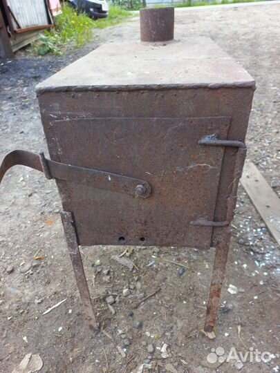 Печь буржуйка для гаража