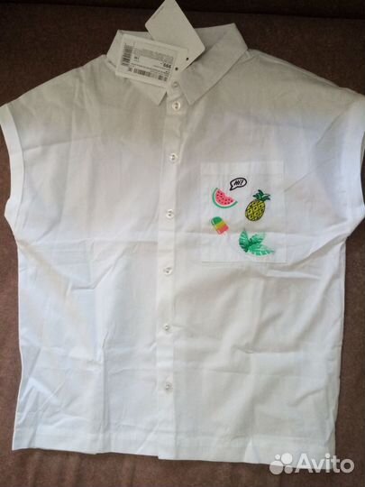 Две новые блузки рост 140