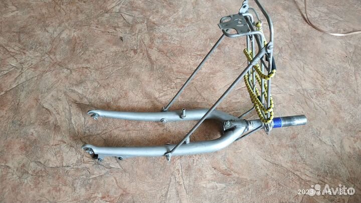 Вилка жесткая и Багажник