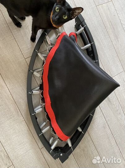 Батут для фитнеса с ручкой