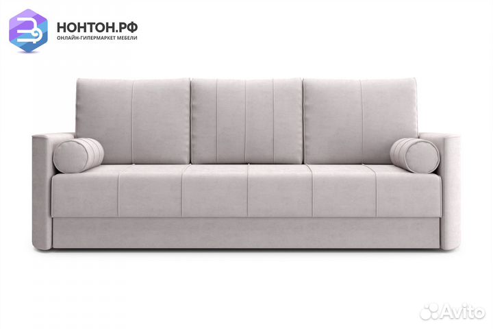 Диван еврокнижка Колибри 3-х местный бежевый