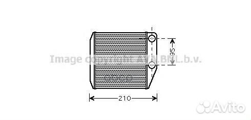 Радиатор отопителя / Теплообменник печки FTA631