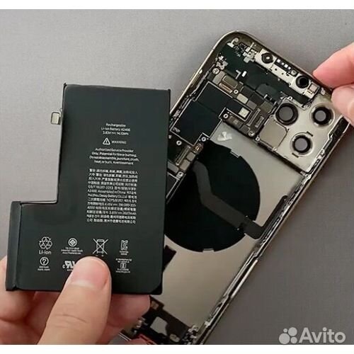 Аккумулятор iPhone 12 Pro Max (Замена/ Установка)