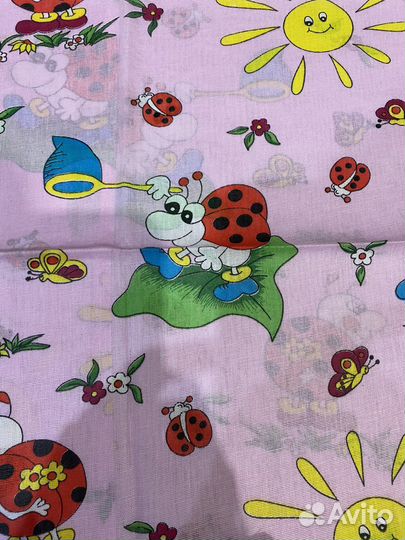 Новые детские комплекты постельного белья, х/б