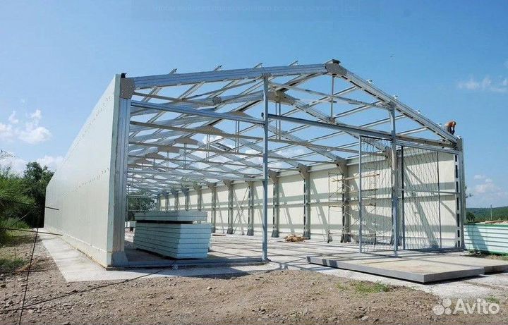 Каркас ангара