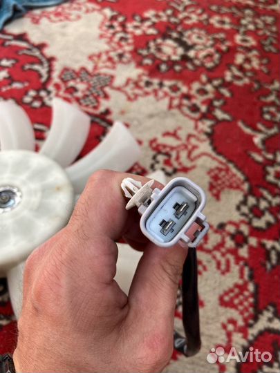 Вентилятор радиатора передний