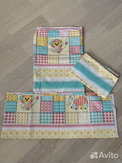 Постельное белье детское (2 комплекта)