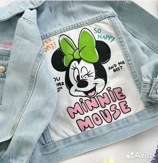 Куртка джинсовая для девочки Zara новая 92-116