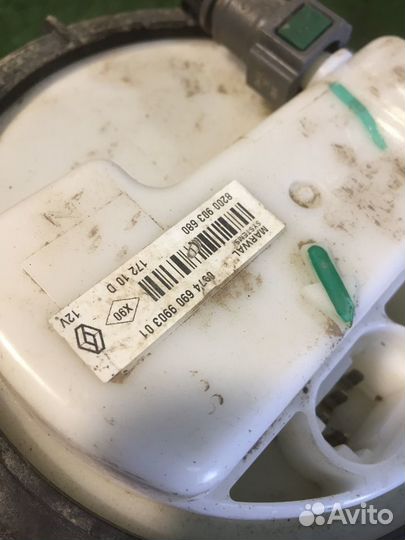 Топливный насос рено логан 1.6