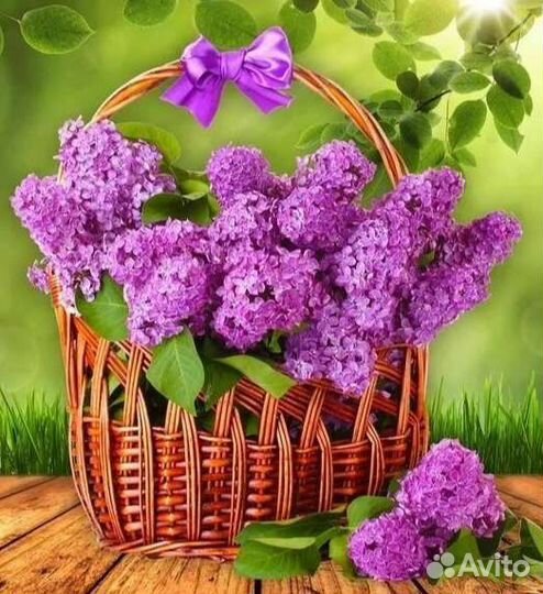 Корзинка плетëная с ручкой