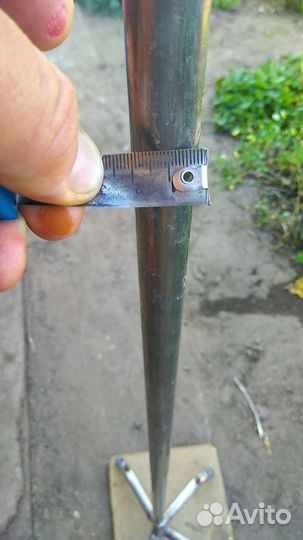 Трость четырех опорная из нержавейки, можно как тр