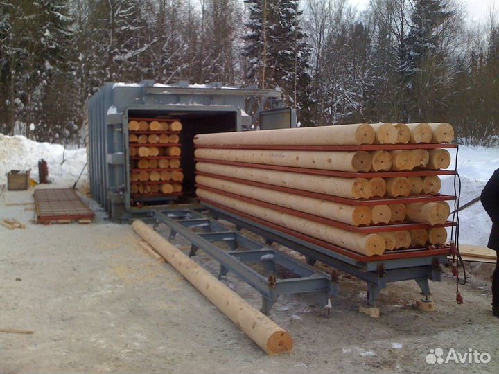 Вакуумные сушилки для пиломатериалов