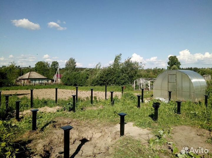 Винтовые сваи напрямую с завода