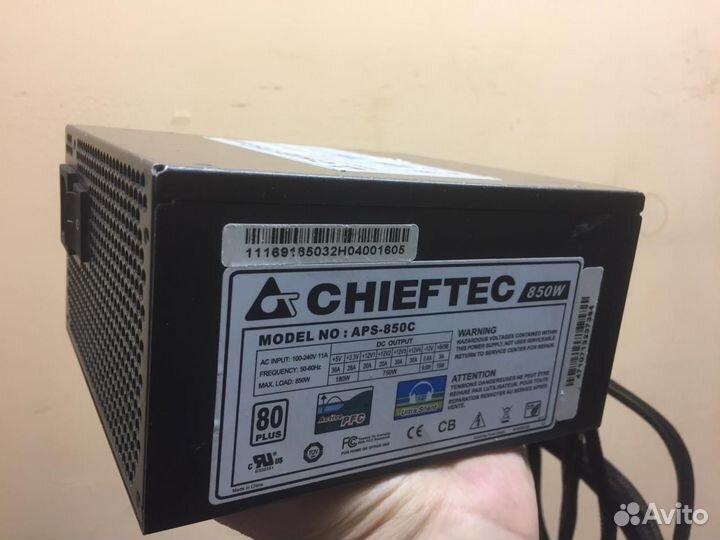 Модульные блоки питания Corsair, Enermax, Chieftec