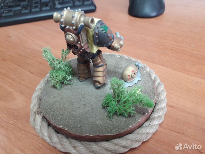 Диорама Sponge Bob в стиле стим панк